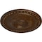 Ekena Millwork Foster Ceiling Medallion (Fits Canopies up to 5 5/8"), 19 1/8"OD x 1"P, Root Beer Crackle CM19FORBC - alternate 5